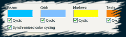 display variable colors